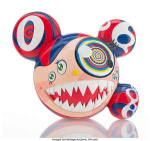 42239&colon; Takashi Murakami X ComplexCon Mr&period; Dob &lpar;Red&rpar;&comma; 201