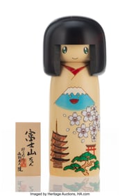 42245&colon; Takashi Murakami &lpar;b&period; 1962&rpar; Fujisan-chan Kokeshi 