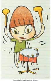 42251&colon; Yoshitomo Nara &lpar;b&period; 1959&rpar; Banging The Drum&comma; 2020 