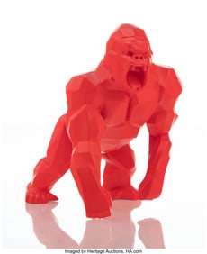 42258&colon; Richard Orlinski &lpar;b&period; 1966&rpar; Wild Kong&comma; 2020 Paint