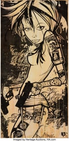 42259&colon; Charlie Owens &lpar;20th Century&rpar; Untitled Mixed medi