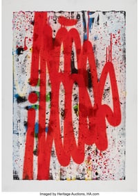 42286&colon; Seen &lpar;b&period; 1961&rpar; Untitled&comma; 2020 Acrylic and spray 