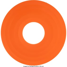 42293&colon; Josh Sperling &lpar;b&period; 1984&rpar; Donut Lamp &lpar;Orange&rpar;&comma; 202