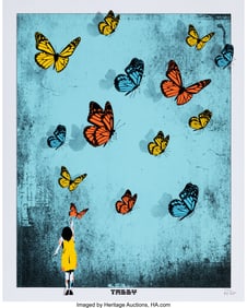 42300&colon; TABBY &lpar;20th Century&rpar; Butterfly Girl&comma; 2019 Screen