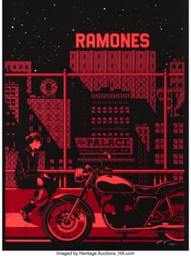 42305&colon; Kevin Tong &lpar;b&period; 1985&rpar; Ramones&comma; 2012 Screenprint i