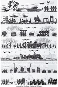 42311&colon; Ai Weiwei &lpar;b&period; 1957&rpar; Odyssey&comma; 2017 Offset lithogr