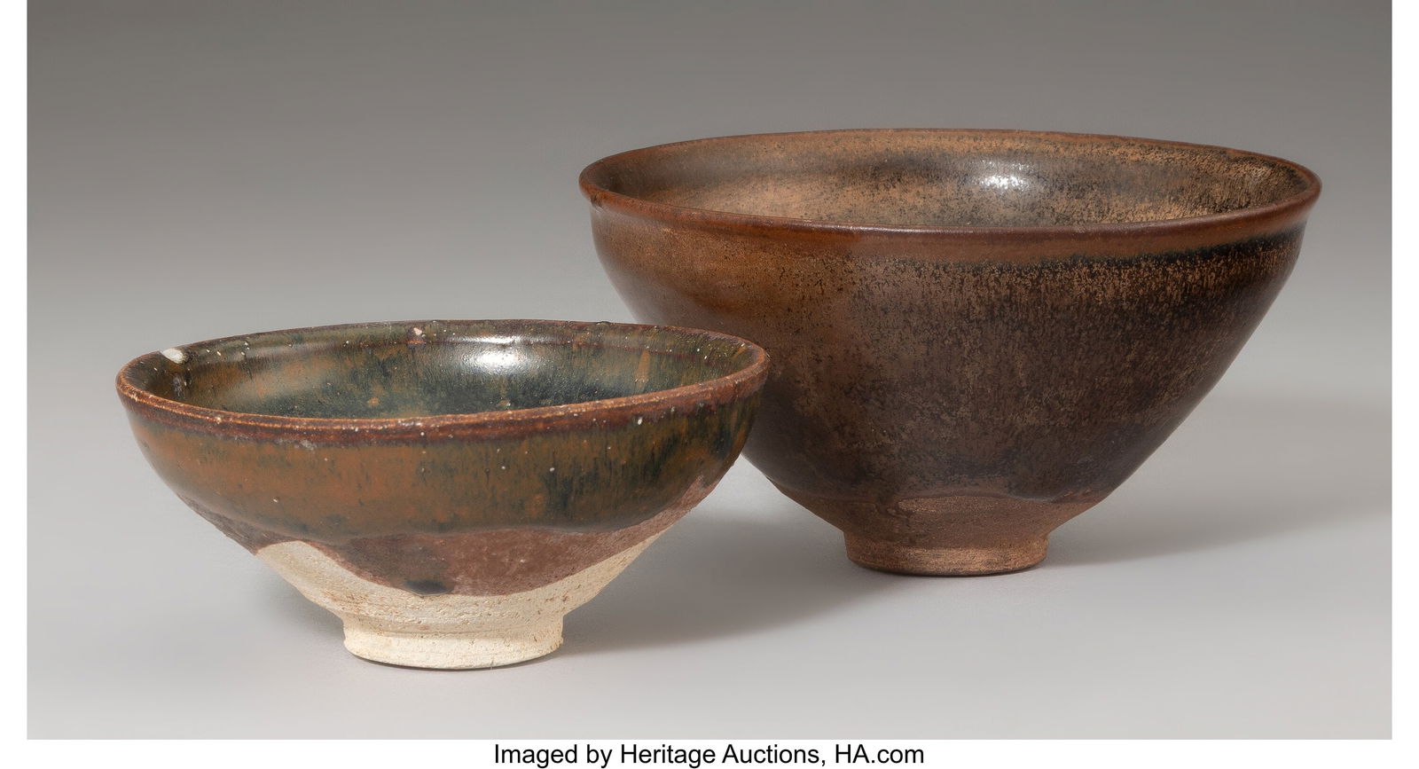 Two Chinese Jizhou Bowls, Song dynasty (960-1279 (1 of 2)