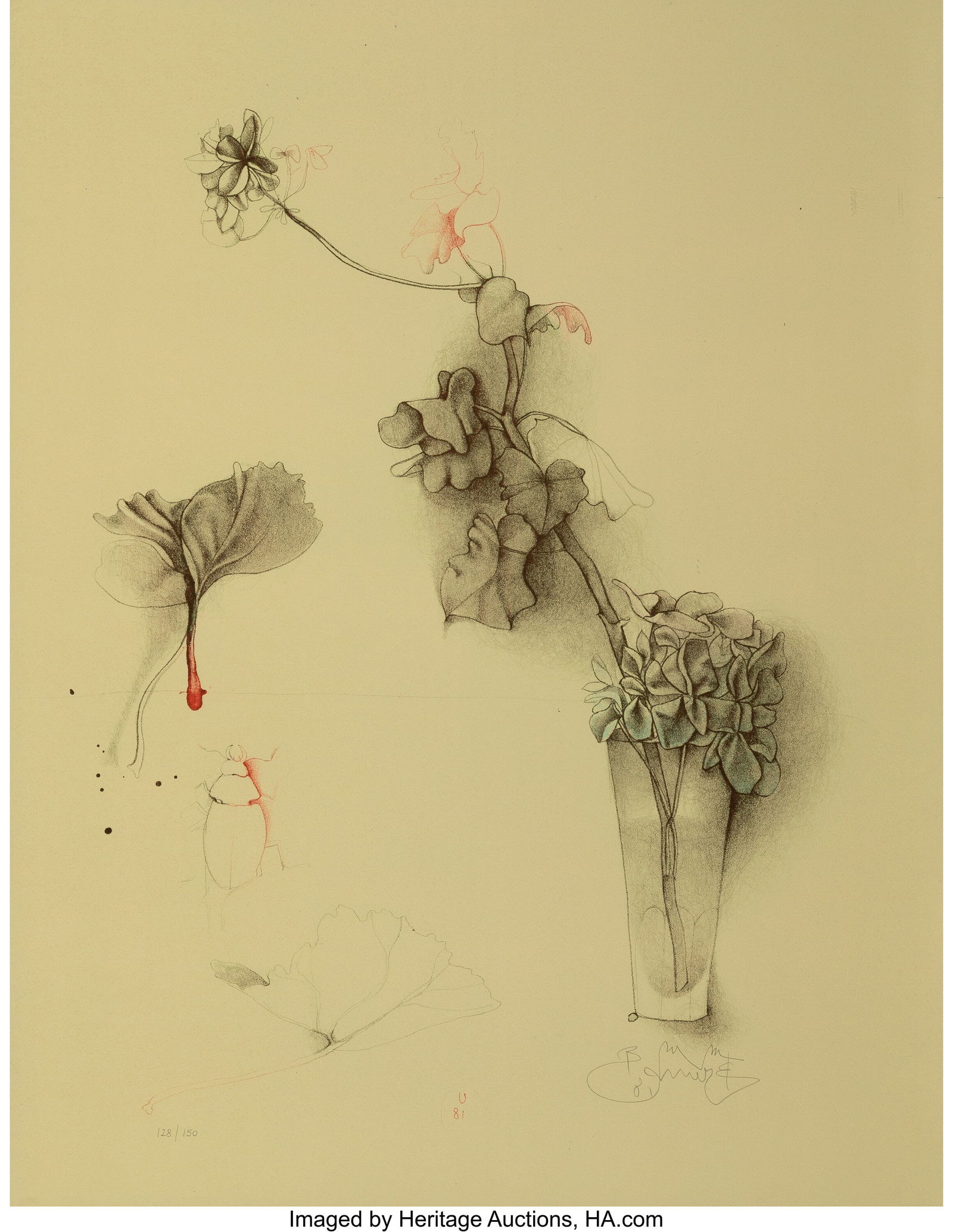 Bruno Bruni (Italian, b. 1935) Still Life with G (1 of 3)