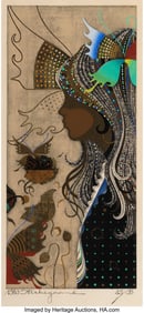 27079&colon; Tadashi Nakayama (Japanese, 1927-2014) Girl with