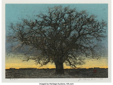 27082&colon; Joichi Hoshi &lpar;Japanese&comma; 1913-1979&rpar; Dawn&comma; 1977 Wo