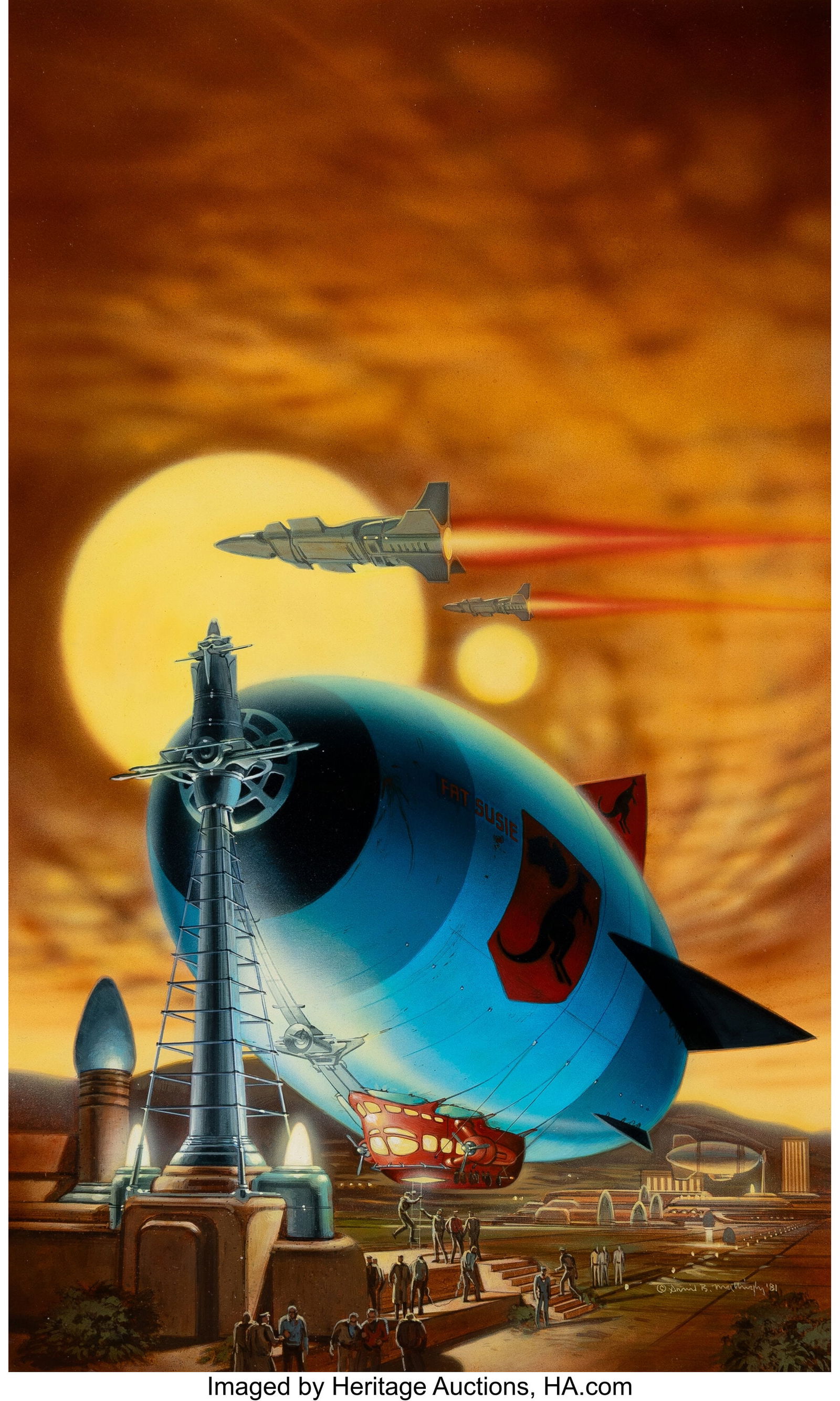 David Mattingly (American, b. 1956) The Anarch L (1 of 3)