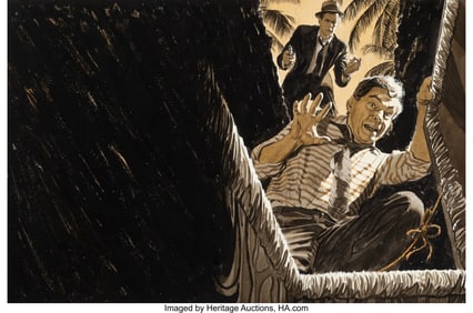 18102&colon; Norman Baer &lpar;American&comma; 1922-2011&rpar; The Coffin&comma; Mi