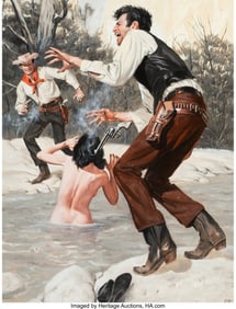 18108&colon; Paul Rader &lpar;American&comma; 1906-1986&rpar; Gun Slingin' Cr