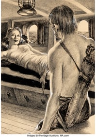 18111&colon; American Artist &lpar;20th Century&rpar; Castaway Love&comma; pu