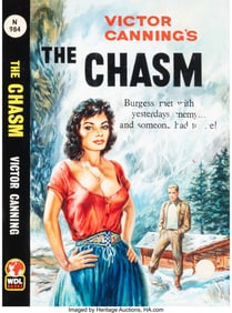 18132&colon; British Artist &lpar;20th Century&rpar; The Chasm paperbac