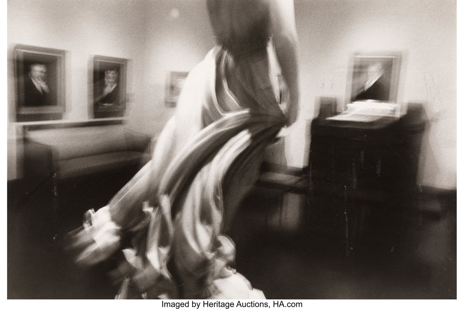 Marguerite Welch (American, 20th Century) Untitl: Marguerite Welch (American, 20th Century) Untitled (Blurry Sculpture), 1980 Gelatin silver print 12 x 17-1/2 inches (30.5 x 44.5 cm) (s