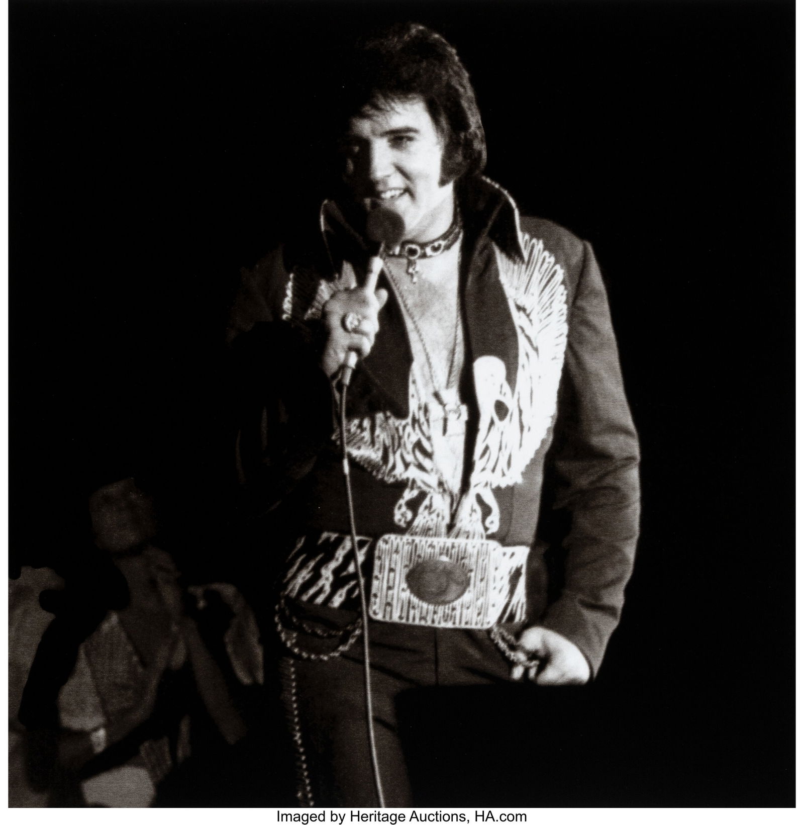 John Rowlands (Canadian, b. 1947) Elvis, 1972 Di (1 of 2)