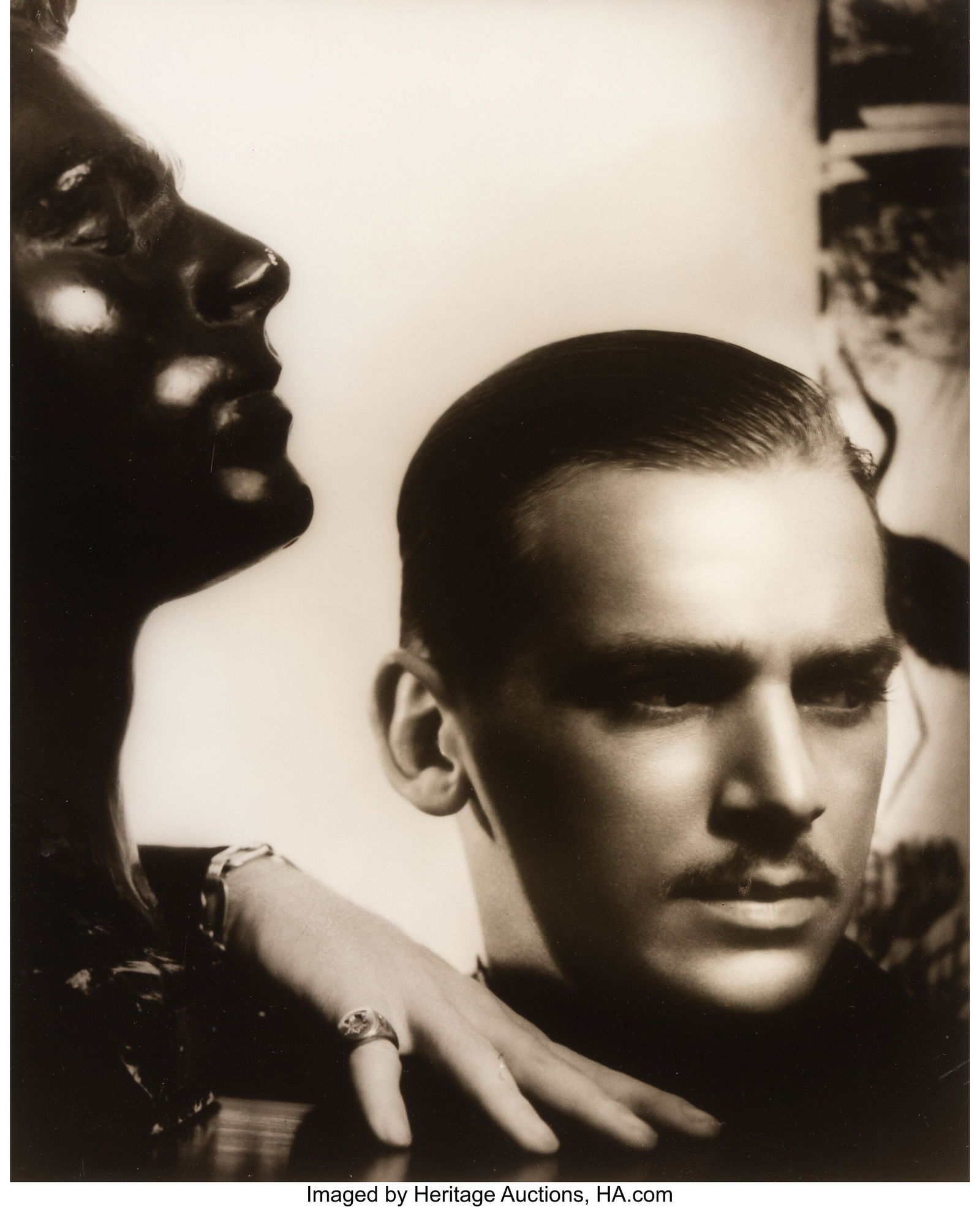 George Hurrell (American, 1904-1992) Douglas Fai: George Hurrell (American, 1904-1992) Douglas Fairbanks, 1933 Gelatin silver print 19 x 15-1/4 inches (48.3 x 38.7 cm) (image) 20 x 16 inches