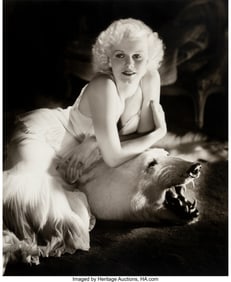 38092&colon; George Hurrell &lpar;American&comma; 1904-1992&rpar; Jean Harlow