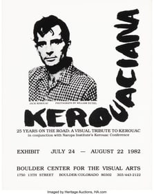 38107&colon; Allen Ginsberg &lpar;American&comma; 1926-1997&rpar; Kerouaciana