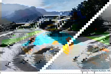 38143&colon; Slim Aarons &lpar;American&comma; 1916-2006&rpar; Poolside Pairs