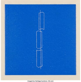 40013&colon; Fred Sandback &lpar;1943-2003&rpar; Untitled&comma; from Mappe M