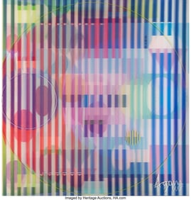 40018&colon; Yaacov Agam &lpar;b&period; 1928&rpar; Spring Fall&comma; 2015 Agamogra