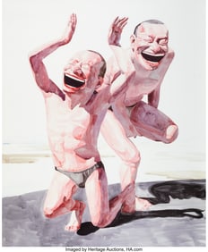 40025&colon; Yue Minjun &lpar;b&period; 1962&rpar; Untitled &lpar;Smile-ism No&period; 20&rpar;