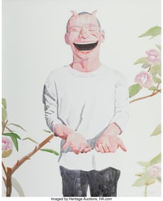 40026&colon; Yue Minjun &lpar;b&period; 1962&rpar; Untitled &lpar;Smile-ism No&period; 22&rpar;