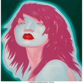 40030&colon; Feng Zhengjie &lpar;b&period; 1968&rpar; Chinese Portrait No&period; 26&comma;