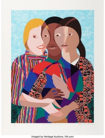 40034&colon; Elizabeth Catlett &lpar;1915-2012&rpar; Three Women in Ame