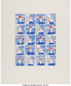 40035&colon; Red Grooms &lpar;b&period; 1937&rpar; Untitled &lpar;Blanche Lazelle&rpar;&comma;