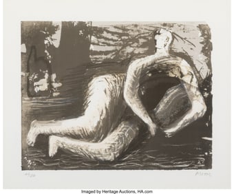 40040&colon; Henry Moore &lpar;1898-1986&rpar; Adam&comma; from Adam and Eve&comma;