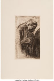 40041&colon; Käthe Kollwitz &lpar;1867-1945&rpar; The Griever&comma; 1919 Et