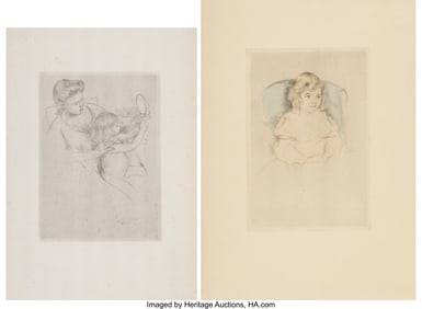 40042&colon; Mary Stevenson Cassatt &lpar;1844-1926&rpar; Sara Smiling&semi;