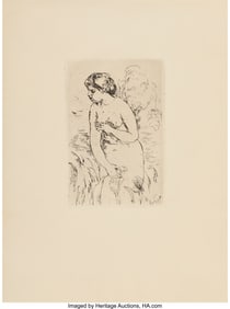 40044&colon; Pierre-Auguste Renoir &lpar;1841-1919&rpar; Baigneuse debo