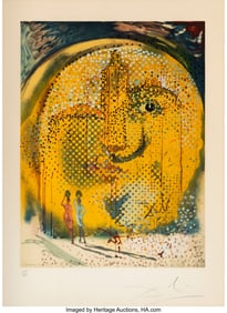 40052&colon; Salvador Dalí &lpar;1904-1989&rpar; Sol y Dalí&comma; 1967 Lit