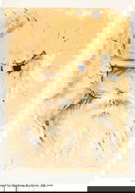 40054&colon; Salvador Dalí &lpar;1904-1989&rpar; Meissonier&comma; 1967 Lith