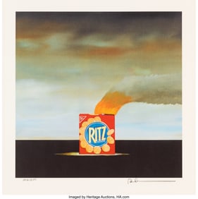 40063&colon; Robert Deyber &lpar;b&period; 1955&rpar; Fire Crackers&comma; 2009 Lith