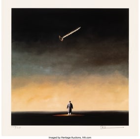 40064&colon; Robert Deyber &lpar;b&period; 1955&rpar; Screw Up&comma; 2009 Lithograp