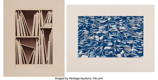 40071&colon; Tom Bruckardt &lpar;b&period; 1967&rpar; Ex Libris&semi; Stretchers &lpar;t