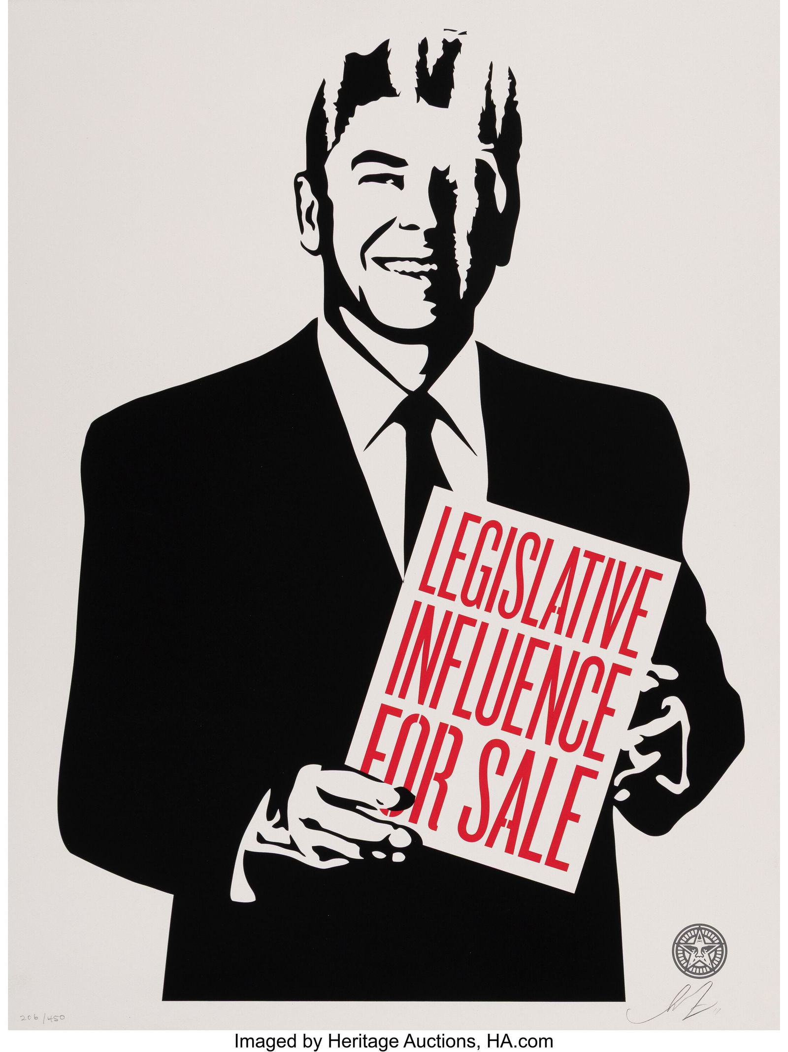 Shepard Fairey (b. 1970) Legislative Influence f (1 of 1)