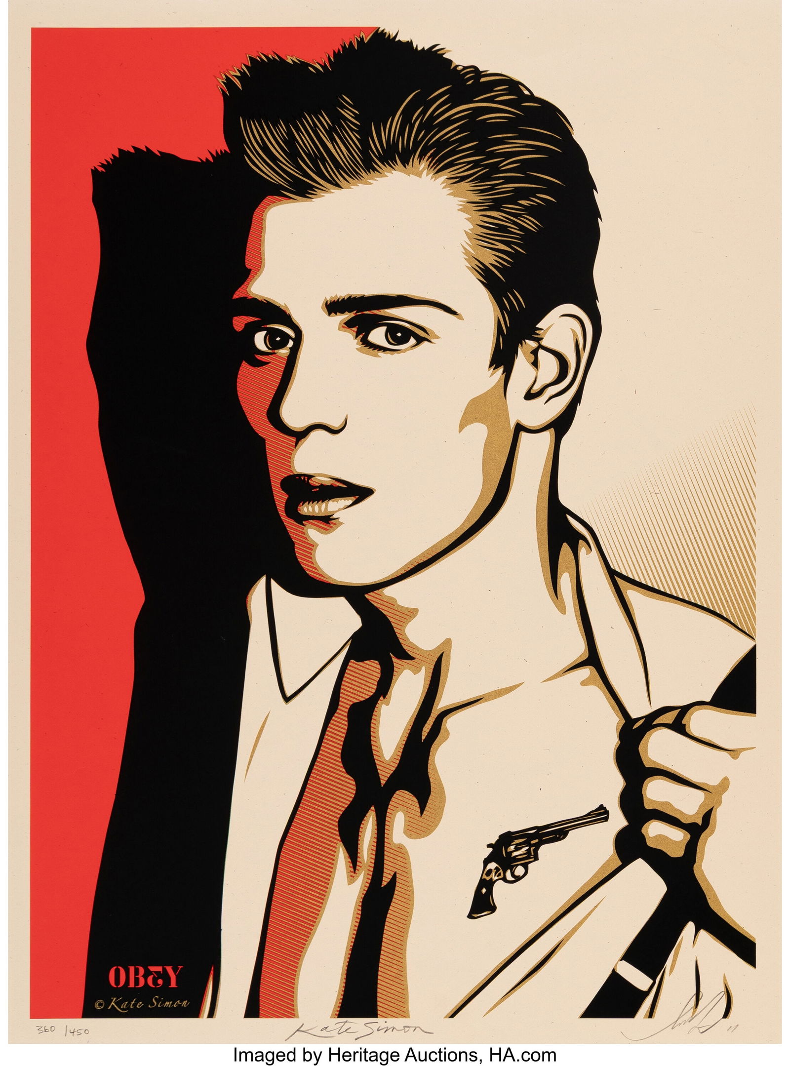 Shepard Fairey (b. 1970) The Clash: Guns of Brix (1 of 1)