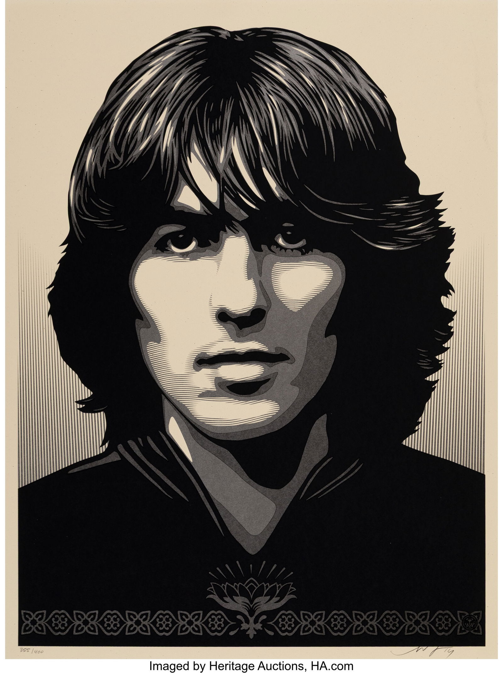 Shepard Fairey (b. 1970) Poster for George (Silv (1 of 1)