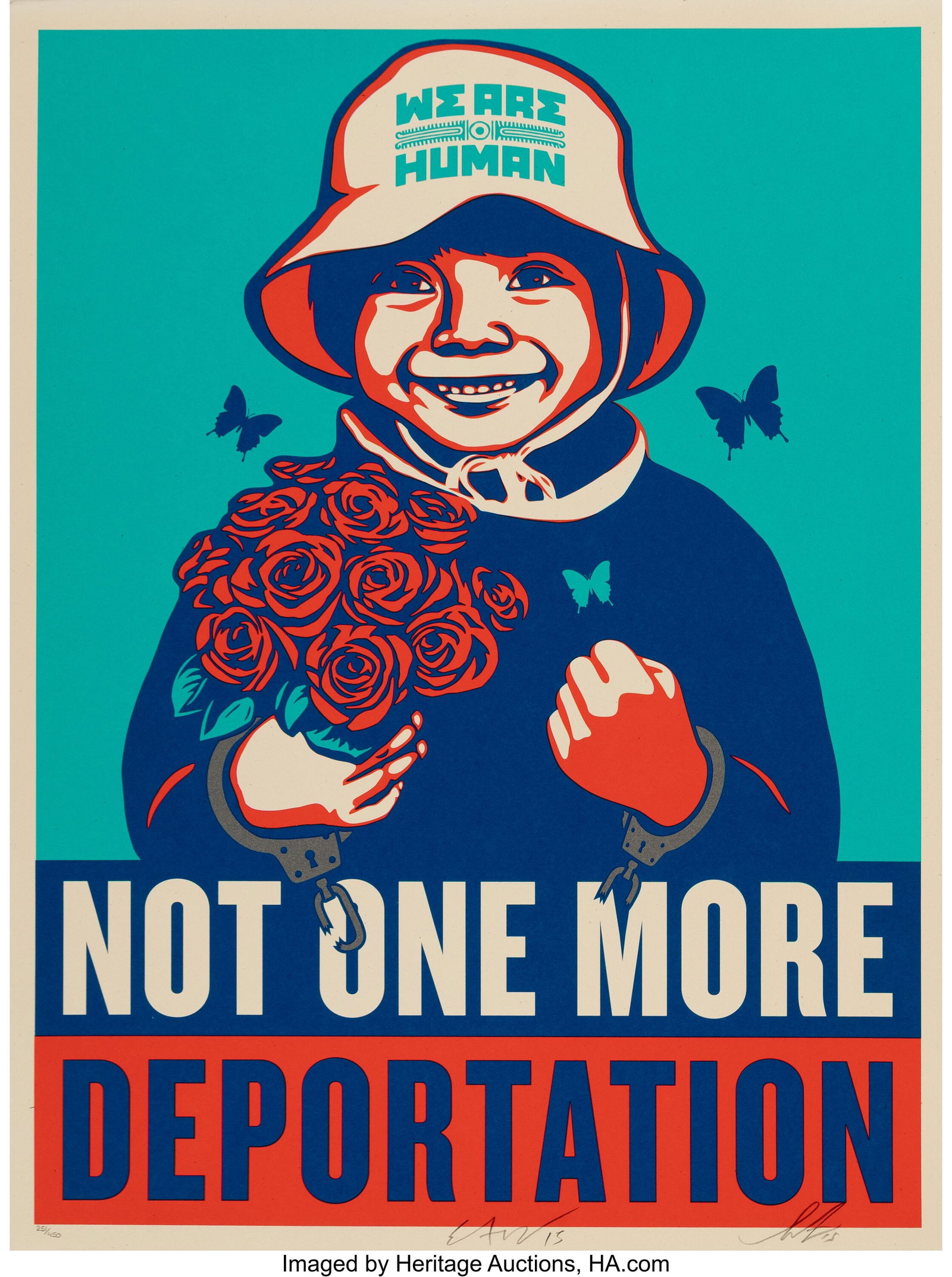 Shepard Fairey (b. 1970) Not One More, 2015 Scre (1 of 1)