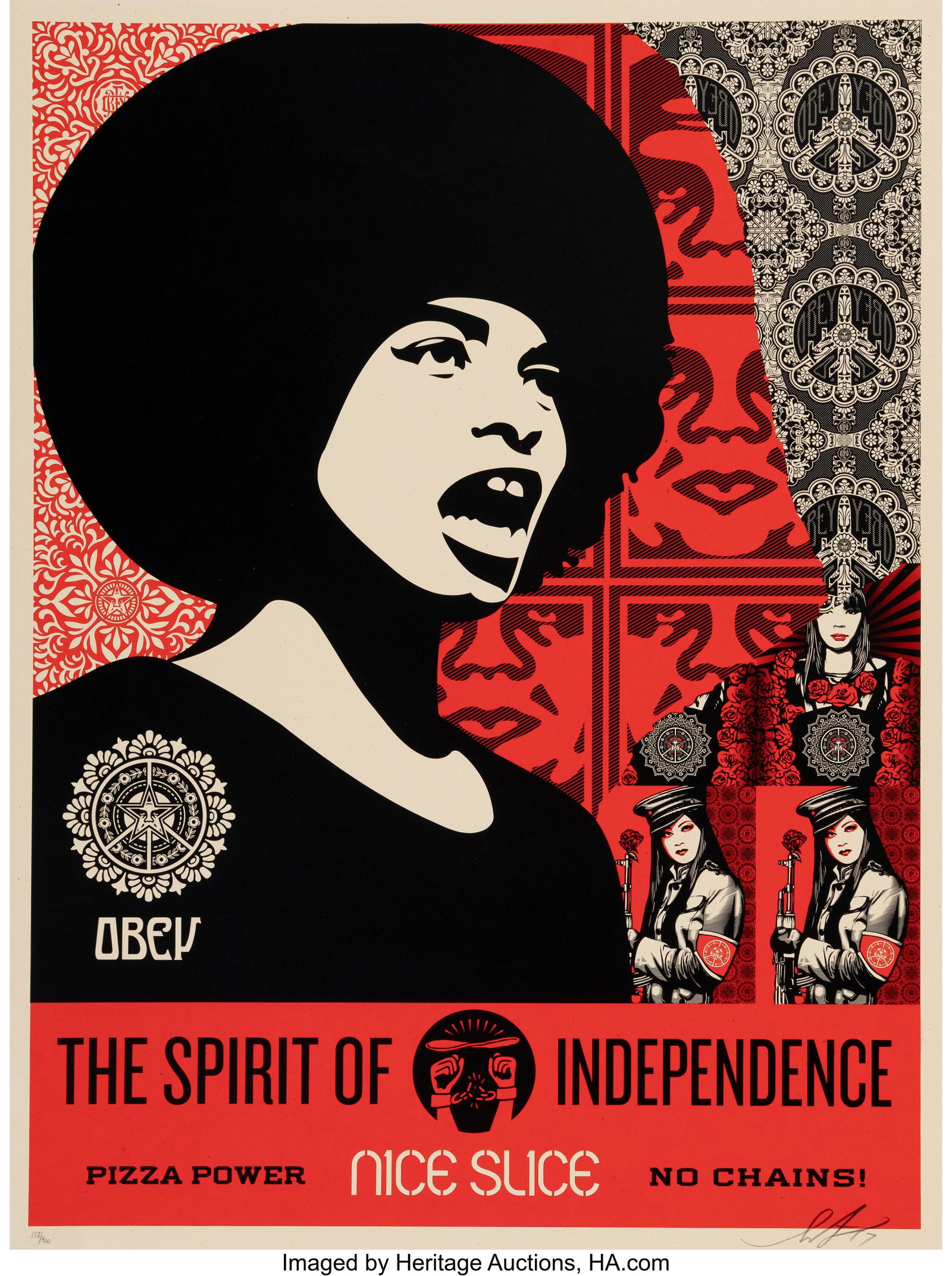 Shepard Fairey (b. 1970) Spirit of Independence, (1 of 1)