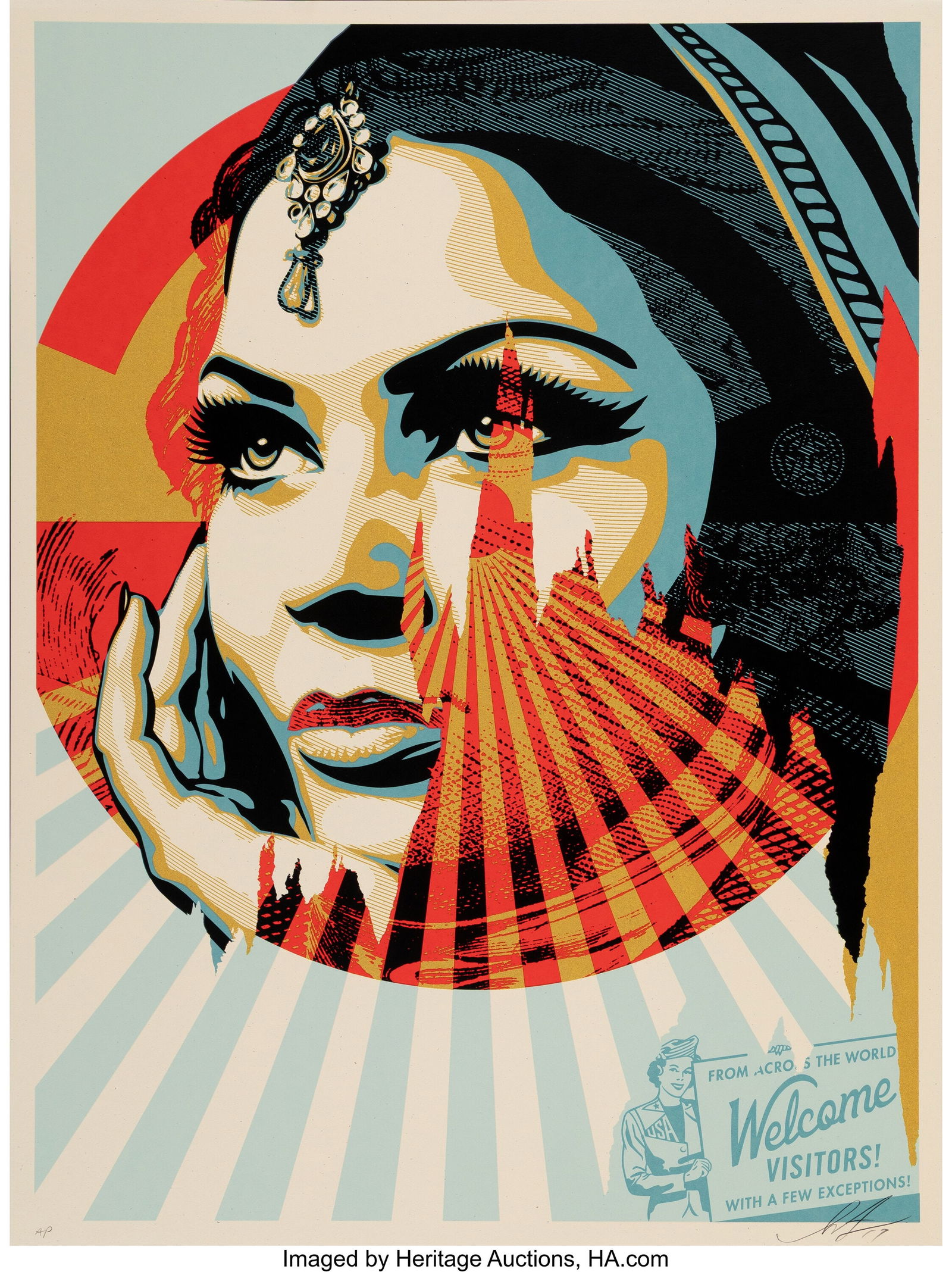 Shepard Fairey (b. 1970) Target Exceptions, 2017 (1 of 1)