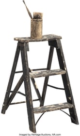 36030: Pier Gustafson (b. 1956) Step Ladder with Paint