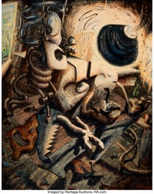 36035: Graham Neil Crowley (b. 1950) The Clampdown, 198