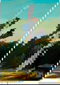 36047: Greg Drasler (b. 1952) Jack, 1987 Oil on canvas